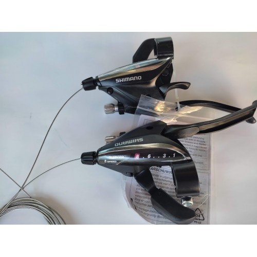 Комплект НОВИ комбинирани палцови команди за  8 скорости SHIMANO ST-EF65